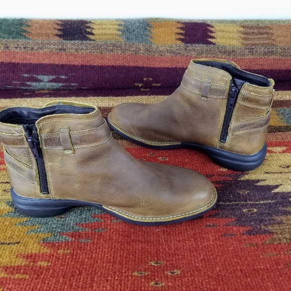 Merrell Shoes - MERRELL- Womens 7.5 Andover Bluff Waterproof Tan Ankle Boot J003602